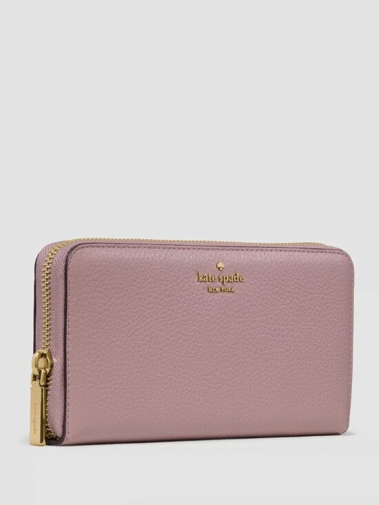 kate spade Handbags - New Kate Spade Lena Large Continental Wallet Pebble Leather Dusk Rose